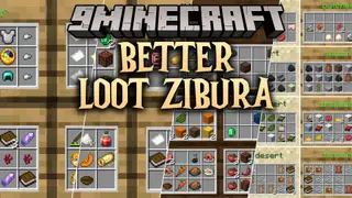 Better Loot Zibura Mod (1.21.1, 1.20.1) – Find Logical Loot Across Every