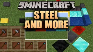 Steel and More Mod (26.1.2, 1.20.1) – Build Detailed Bases with Tough Steel