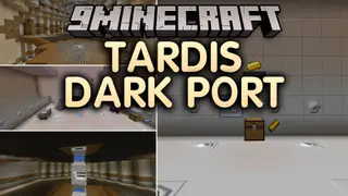 TARDIS Dark Port Mod (1.12.2) – Pilot a Flying Time Machine Across Dimensions