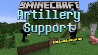 Artillery Support Mod (1.20.1) – Call in Heavy Artillery Strikes