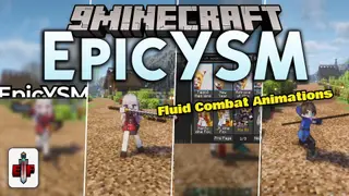 EpicYSM Mod (1.21.1, 1.20.1) – Bring Epic Combat Moves to Your Custom Player