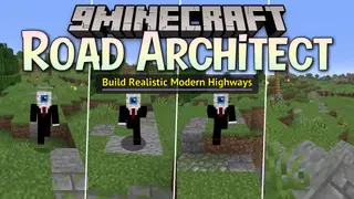 Road Architect Mod (1.21.10, 1.20.1) – Connect Every Village with Paved Travel