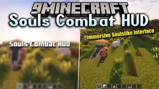 Souls Combat HUD Mod (1.20.1) – Master Action RPG Battles with Soulslike Bars