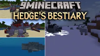 Hedge's Bestiary Mod (1.20.1) – Tame Wild Fantasy Creatures Across Every Biome
