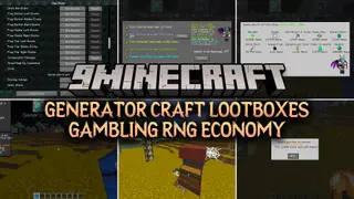 Generator Craft Lootboxes Gambling RNG Economy Mod (1.21.1, 1.20.1)