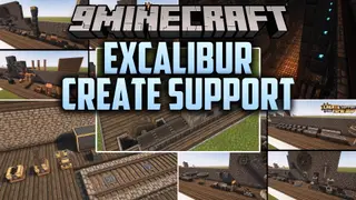 Excalibur Create Support Resource Pack (1.21.11, 1.20.1)