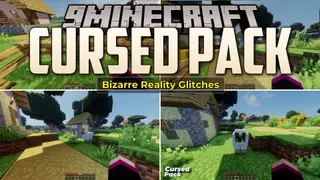 Cursed Pack Resource Pack (26.1.2, 1.21.11) – Hilariously Bizarre and Uncanny