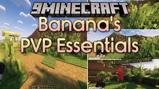 Banana's PVP Essentials Resource Pack (1.20.1) – Clean Visuals for Competitive
