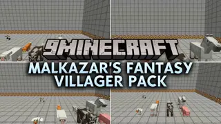 Malkazar's Fantasy Villager Pack Resource Pack (1.21.1)