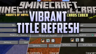 Vibrant Title Refresh Resource Pack (26.2, 1.20.1) – Official Update Logos