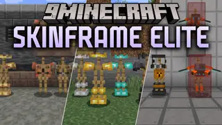 Skinframe Elite Resource Pack (26.2, 1.20.1) – Show Off Your Skin with Sleek