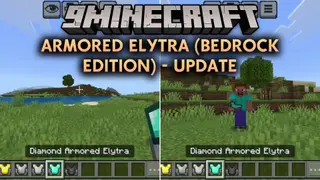 Armored Elytra Bedrock Edition – Update Addon (1.21) – Combine Armor
