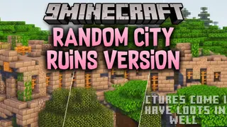 Random City Ruins Version Addon (1.21) – Abandoned Cities and Dangerous Zombie
