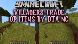 Villagers Trade OP Items by DtA MC Addon (26.x, 1.21)