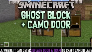Ghost Block + Camo Door Addon (1.21) – Build Hidden Passages and Secret