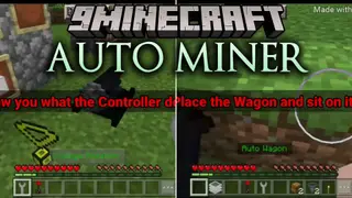 Auto Miner Addon (1.21) – Automate Tunnel Excavation and Rail Laying Underground
