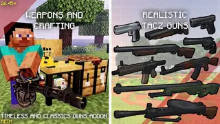 REIMS TACZ Timeless and Classics Guns Addon (26.45+) – MCPE/Bedrock