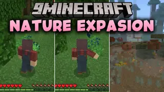 Nature Expasion Addon (1.21) – Detailed Tree Models and Whole Tree Felling