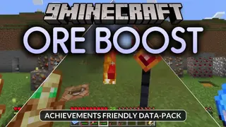 Ore Boost Addon (26.x, 1.21) – Boost Underground Mineral Spawns By Fifty Percent