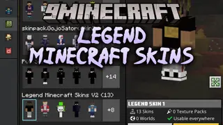 Legend Minecraft Skins Skin Pack (26.x, 1.21) – Four Legendary Outfits