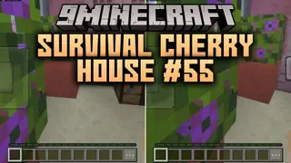 Survival Cherry House #55 Map (26.x) – Start Your World in a Cozy Cherry Cottage