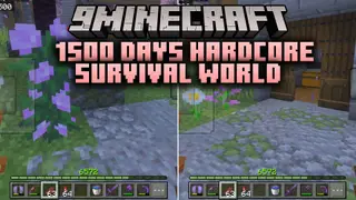 1500 Days Hardcore Survival World Map (26.x) – Rule a Fortress Built