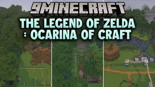 The Legend of Zelda Ocarina of Craft Map (1.21) – Claim the Master Sword