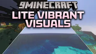 Lite Vibrant Visuals Shader (26.x, 1.21) – Clear Water and Glowing Ores