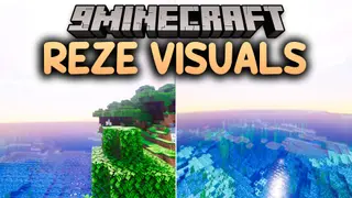Reze Visuals Shader (26.x, 1.21) – PBR Materials and Realistic Water Reflections
