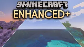 Enhanced+ Shader (26.x) – Glowing Ore Textures and Radiant Skies for Mobile