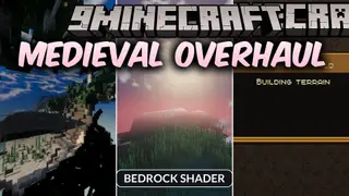 Medieval Overhaul Shader (26.x) – Realistic PBR Textures and Lighting on Bedrock