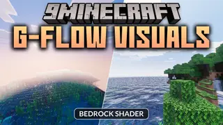 G-Flow Visuals Shader (26.x, 1.21) – Cinematic God Rays and Water on Mobile