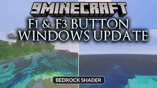 F1 & F3 BUTTON – Windows Update Shader (26.x) – Java Debug Screen and HUD