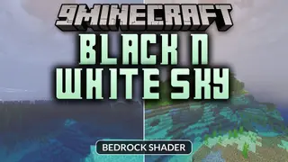 Black N White Sky Shader (26.x, 1.21) – Custom Minimalist Clouds