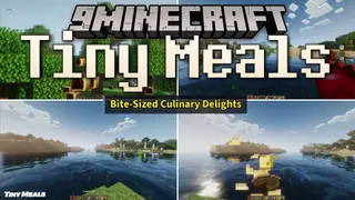 Tiny Meals Resource Pack (1.19.2, 1.12.2) – Compact Handheld Food