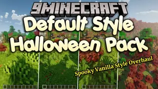 Default Style Halloween Pack Resource Pack (1.21.10, 1.20.1)