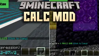 Calc by Js802025 Mod (26.3, 1.20.1) – Solve Math and Portal Coords Directly