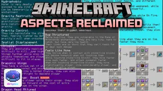 Aspects Reclaimed Mod (26.3, 1.21.11) – Transform Into Seven Mythical Forms