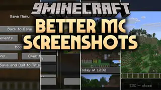 Better MC Screenshots Mod (26.3, 1.21.1) – Browse and Share In-Game Snaps