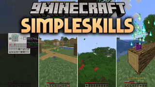 Simpleskills Mod (26.3, 1.21.11) – Earn RPG Skill Levels As You Mine, Chop