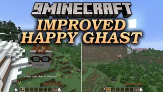 Improved Happy Ghast Mod (26.3, 1.21.11) – Turn Friendly Ghasts Into Perfect