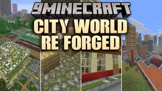 City World Re Forged Mod (26.2, 1.21.11) – Turn Your World Into Massive Endless