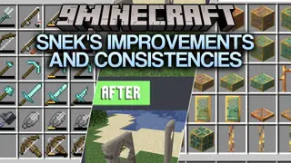 Snek's Improvements and Consistencies Resource Pack (26.3, 1.20.1)