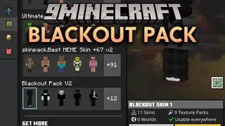 Blackout Pack Skin Pack (26.x, 1.21) – Moody E-Boy and E-Girl Aesthetic Outfits