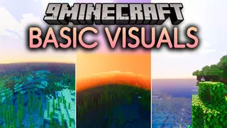 Basic Visuals Shader (26.x, 1.21) – Vibrant Skies and Night Auroras