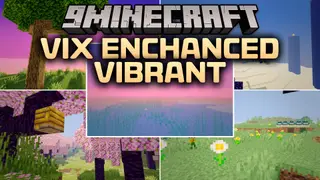 Vix Enchanced Vibrant Shaders (26.2, 1.20.1) – Clean Lighting for Budget PCs