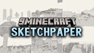 SketchPaper Shaders (26.2, 1.20.1) – Pencil Sketch and Crosshatch Effects