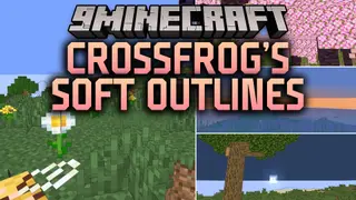 Crossfrog's Soft Outlines Shaders (26.2, 1.20.1) – Clean Cartoon Block Edges