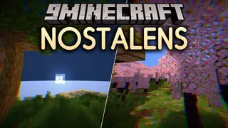 NostaLens Shaders (26.3, 1.20.1) – Retro Fisheye Lens and VHS Effects