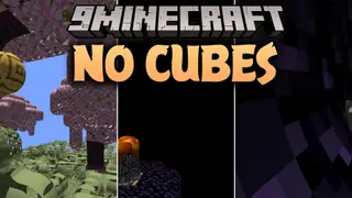 No Cubes Shaders (26.3, 1.20.1) – Rounded Blocks and Curved Terrain